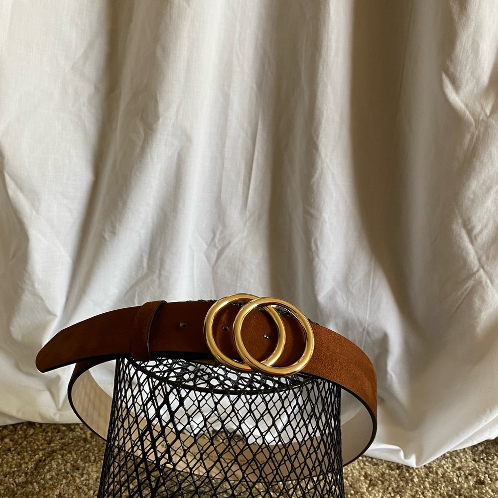 H&M.belt. Brown.xs